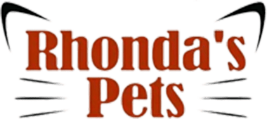 A green background with red letters that say monday pets.